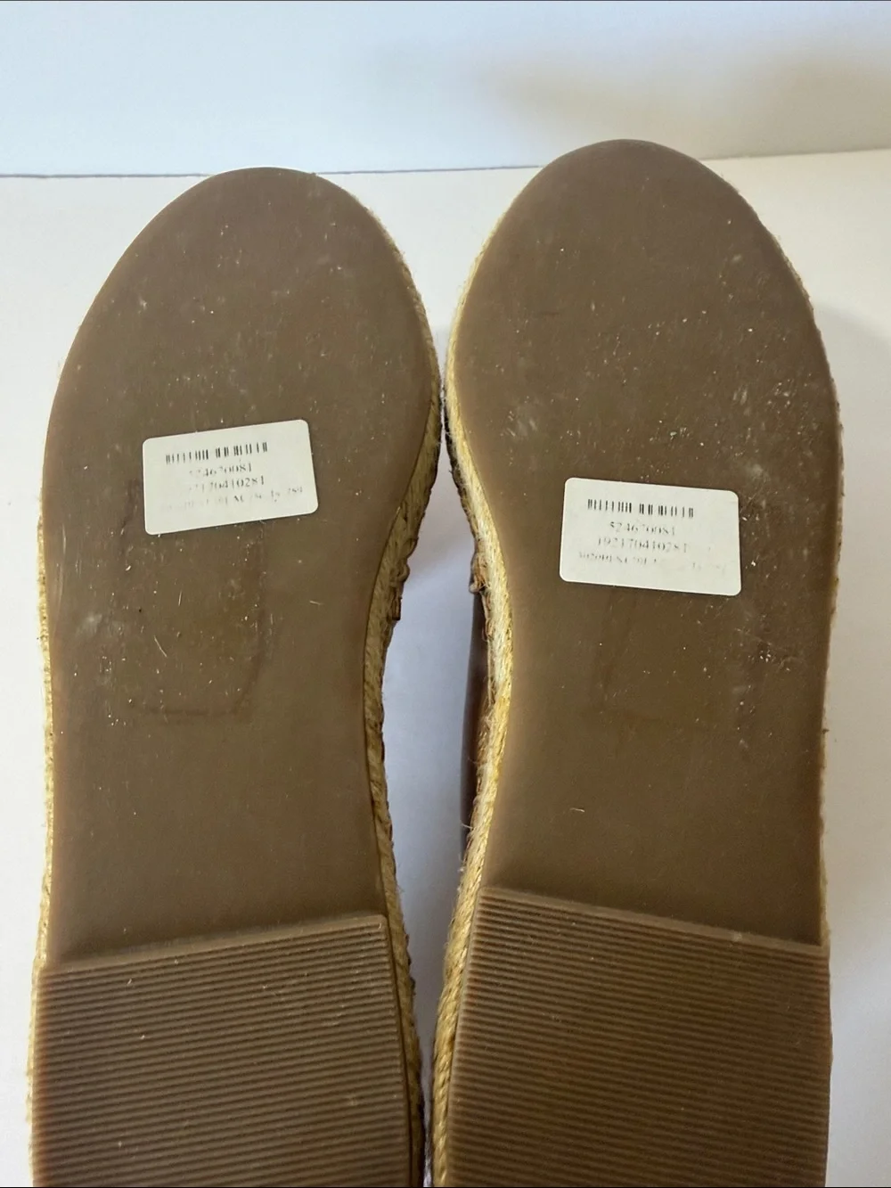Nanette Lepore shoes Metallic Gold Slip-On flats Espadrilles 9M